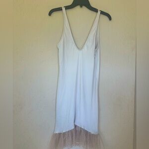 Brand: Free People| Size: XS| Color: Cream & Light Brown| Women’s Nightgown Slip